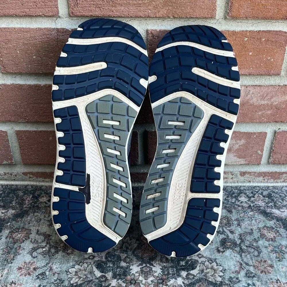 Brooks Beast 20 / Mens Size 12 / Gray Navy Peacoat Running Shoes 1103271D491